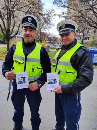Деца и полицаи отбелязаха 21 ноември - Световния ден за възпоменание на жертвите от ПТП