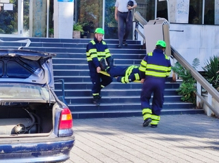 Демонстрационно занятие проведоха екипи на РСПБЗН-Пазарджик