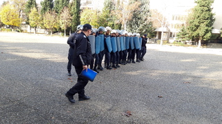 Практическо заняние се проведе днес в Центъра за специализация и професионална подготовка в Пазарджик при Академията на МВР