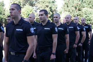 Стажанти от Дирекция „Жандармерия“ - ГД„Национална полиция“ положиха клетва за спазване на Етичния кодекс на държавните служители в МВР 