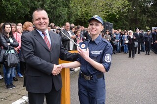 Тържествена церемония по полагане на клетва по Етичния кодекс на държавните служители в МВР се проведе в ЦСПП-Пазарджик 