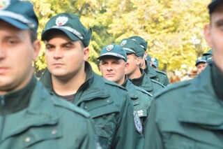 117 стажанти от Главна дирекция „Гранична полиция” при Министерството на вътрешните работи положиха тържествена клетва за спазване на Конституцията, законите на страната и за лоялност към държавните институции в Република България