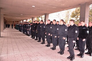 Стажанти положиха тържествена клетва в Центъра за специализация и професионална подготовка в Пазарджик при Академията на МВР