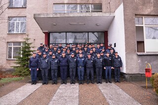 Стажанти положиха тържествена клетва в Центъра за специализация и професионална подготовка в Пазарджик при Академията на МВР