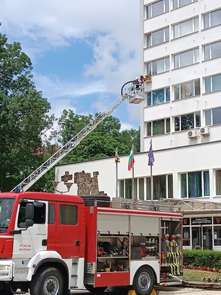 Мащабно пожаро-тактическо учение се проведе в Перник