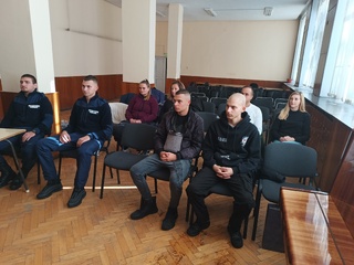 Осем новоназначени служители бяха поздравени вчера от директора на ОДМВР – Перник старши комисар Милчо Милчов