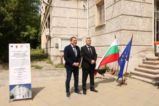 Първа копка на обновяването на сградата на ОДМВР – Перник бе направена днес