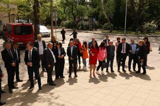 Първа копка на обновяването на сградата на ОДМВР – Перник бе направена днес
