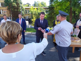 С водосвет за здраве и благоденствие и поднасяне на венци и цветя на паметните плочи на загинали пожарникари бе отбелязан професионалния празник на пернишките огнеборци – 14 септември