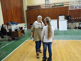 Заключителна кампания „Водачи и пешеходци за толерантност на пътя” се проведе в трънско училище