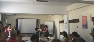 ПРАЗНИКЪТ НА МВР БЕ ОТБЕЛЯЗАН В ИНСТИТУТА ПО ПСИХОЛОГИЯ С ГРАМОТИ И БЛАГОДАРСТВЕНИ ПИСМА КЪМ КОЛЕГИТЕ