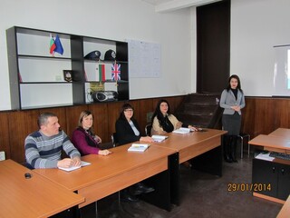 На 29.01.2014 г. в гр.Плевен се проведе отчет-анализ за дейността на служителите от група „Лаборатория-Плевен” за изминалата 2013 година