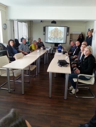 Представяне на проект „Новият полицейски лидер” пред колеги от Полша