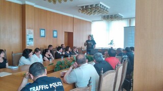 Участие на служител от група „Лаборатория Варна” в обучение по „Въздействие на наркотичните вещества върху водачите на МПС”
