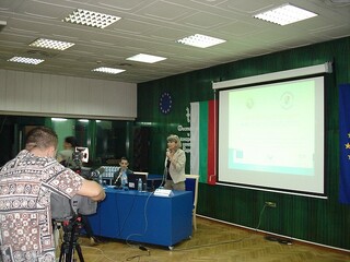 Представяне на проект „Новият полицейски лидер” на регионална информационна среща в гр. Варна