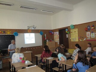 Проведено обучение от служител на група „Лаборатория-Бургас“ във връзка с превенция на агресията сред децата