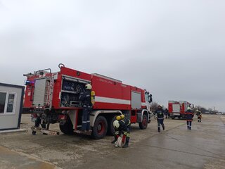 Промишлена авария с изтичане на газ ликвидираха силите на Единната спасителна система