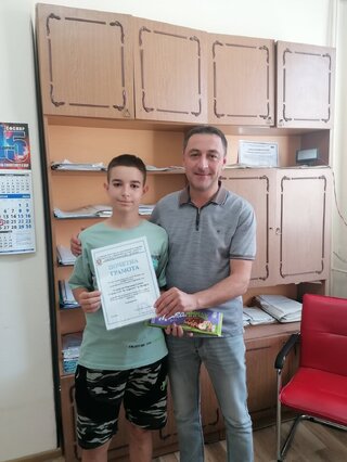 Три момчета получиха грамоти за добросъвестна постъпка от началника на РУ-Исперих