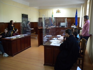 „Съдебен процес” проведоха участниците в Детското полицейско управление - Разград