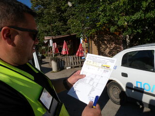 Мобилен екип на АПИ и служители на Пътна полиция в акция на ROADPOL в Разград