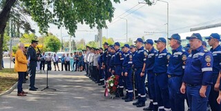 В НАВЕЧЕРИЕТО НА ПРОФЕСИОНАЛНИЯ ПРАЗНИК НА ПОЖАРНИКАРИТЕ И СПАСИТЕЛИТЕ - 14 СЕПТЕМВРИ, БЯХА ОТЛИЧЕНИ 56 СЛУЖИТЕЛИ ОТ РДПБЗН – РУСЕ