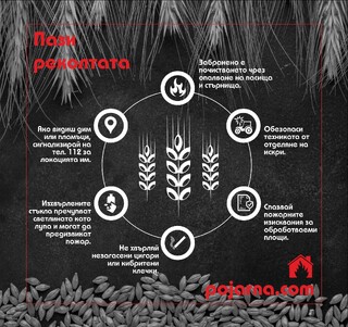 ОСИГУРЯВАНЕ НА ПОЖАРНАТА БЕЗОПАСНОСТ НА СЕЛСКОСТОПАНСКАТА РЕКОЛТА – 2022