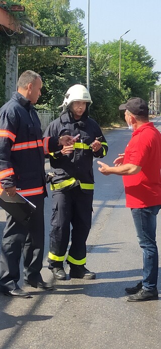 ПОЖАРО-ТАКТИЧЕСКО УЧЕНИЕ НА ТЕРИТОРИЯТА НА „ПОРТ БУЛМАРКЕТ“ СЕ ПРОВЕДЕ ДНЕС В РУСЕ
