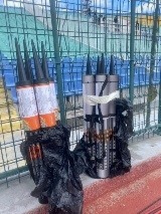 Столични полицаи иззеха ракети и множество димки преди днешната футболна среща