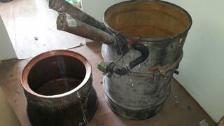 Акция на служители на столичното Девето РУ за противодействие на незаконно производство и разпространение на акцизни стоки