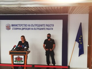 Гл. инспектор Красимира Стоядинова с информация за продължаващите нерегламентирани протести в София