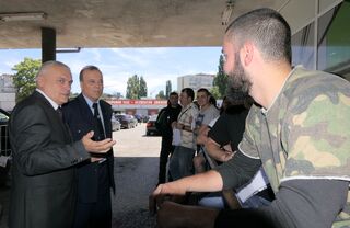 Вътрешният министър направи внезапна проверка на столичния КАТ