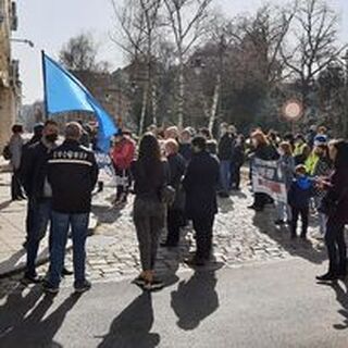 Протест в подкрепа на експертите от Националния институт по криминалистика проведе СФСМВР