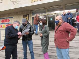 Дарение на СФСМВР по кампанията "Служителите на МВР са достойни хора" в МБАЛ "Канев", гр. Русе