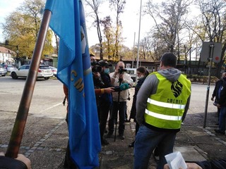 Видин пое щафетата - единадесетият от "мълчаливите" протести, организирани от СФСМВР
