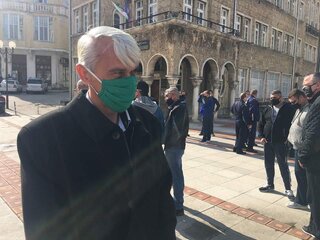 Шумен пое щафетата - четвъртият от поредицата "мълчаливи"  протести, организирани от СФСМВР за достойно заплащане на труда на служителите на МВР