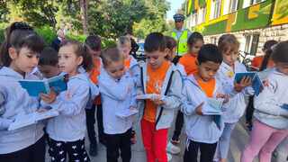 ОДМВР- Шумен с инициатива насочена към безопасността на най-малките участници в движението