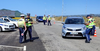 За седмица в хода на полицейска операция в Шуменско са установени 150 участници в пътното движение без поставени предпазни колани