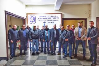 Главният секретар на МВР главен комисар Петър Тодоров  награди полицейски служители от ОДМВР- Шумен