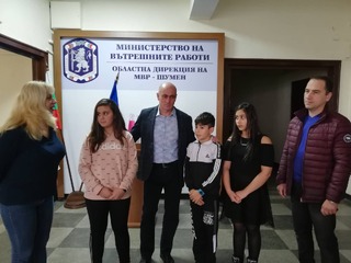 Награди за деца от Шумен
