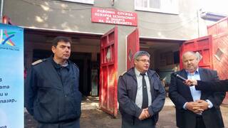 Санирането на сградата на Районна служба „Пожарна безопасност и защита на населението” в Нови пазар започна