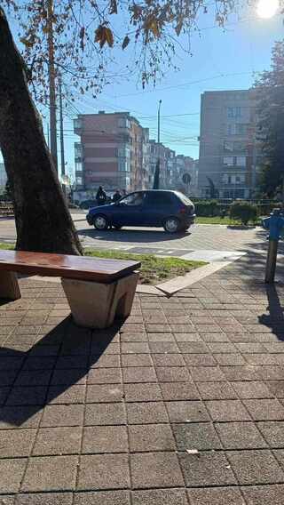 Санкция за водач на лек автомобил за движение по главната улица на Сливен