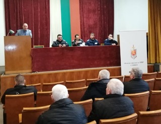 Старши комисар Димитър Величков проведе работна среща с представители на частните охранители