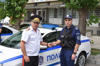 Полицейските патрули в Сливен, Нова Загора и Твърдица с нови автомобили