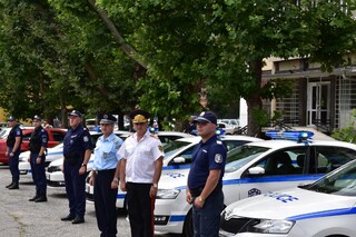 Полицейските патрули в Сливен, Нова Загора и Твърдица с нови автомобили