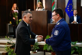 ОДМВР-Сливен почете тържествено празника на града - Димитровден 