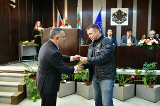 ОДМВР-Сливен почете тържествено празника на града - Димитровден 