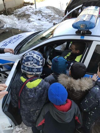 Членовете на Детското полицейско управление в Самоков проследиха отблизо работата на полицейските служители