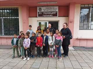 Ден на отворените врати за учениците, които се обучават по превантивната програма „Детско полицейско управление“