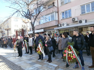Признателност към великото дело на Апостола на българската свобода  Васил  Левски