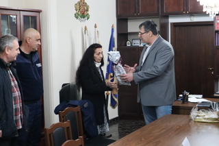 Служител на областната дирекция е награден с „Писмена похвала“